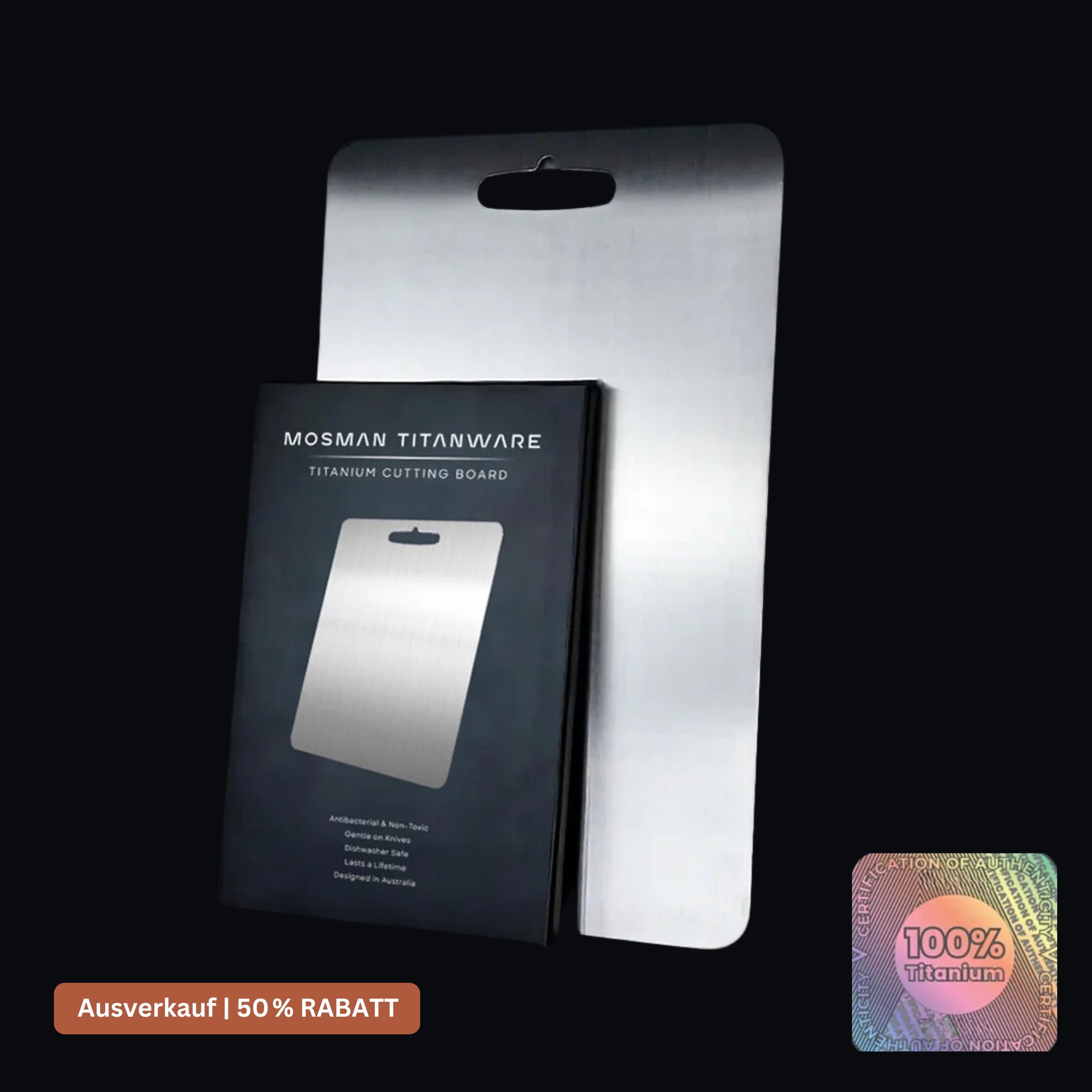 Mosman Titanware 2.0 - Original Titanium Cutting Board
